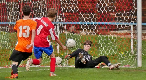 P U15 FK Jaroměř - TJ Sokol Zábrodí/TJ Velké Poříčí, 6.4.2024, foto: Václav Mlejnek
